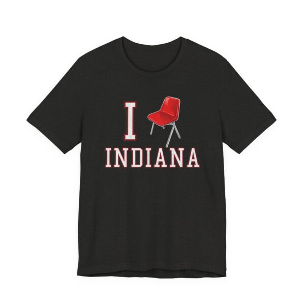 I Chair Indiana T‑Shirt - Black Heather, 3XL